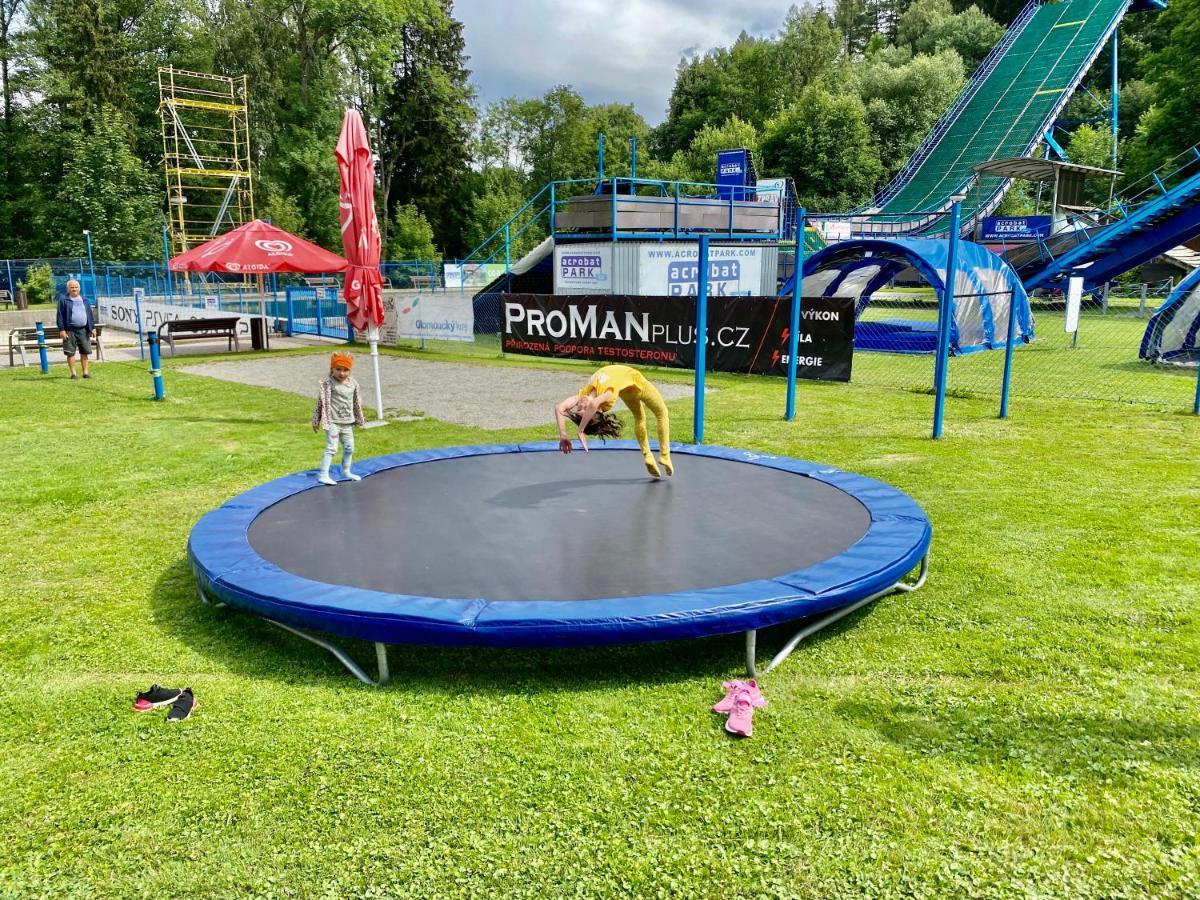 Penzion Acrobat Park Stity Exterior photo